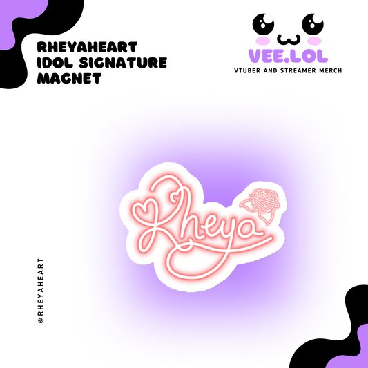 Rheya Idol Signature Magnet