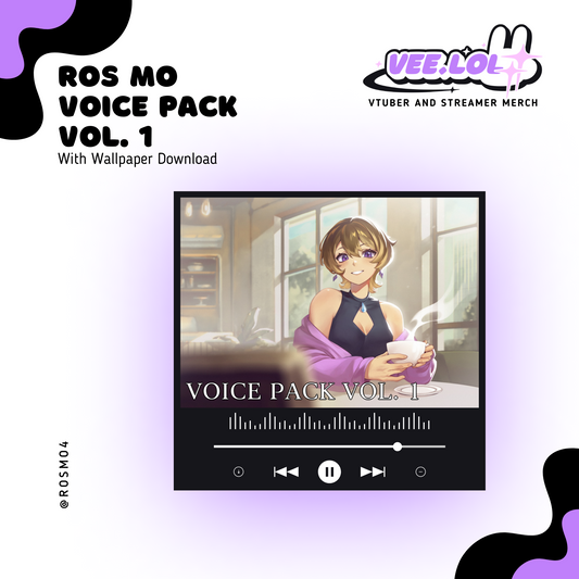 Ros Mo Voice Pack Vol. 1 ~ Digital File