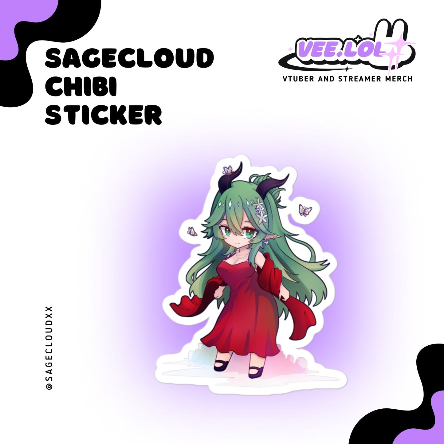 Sage Chibi Sticker