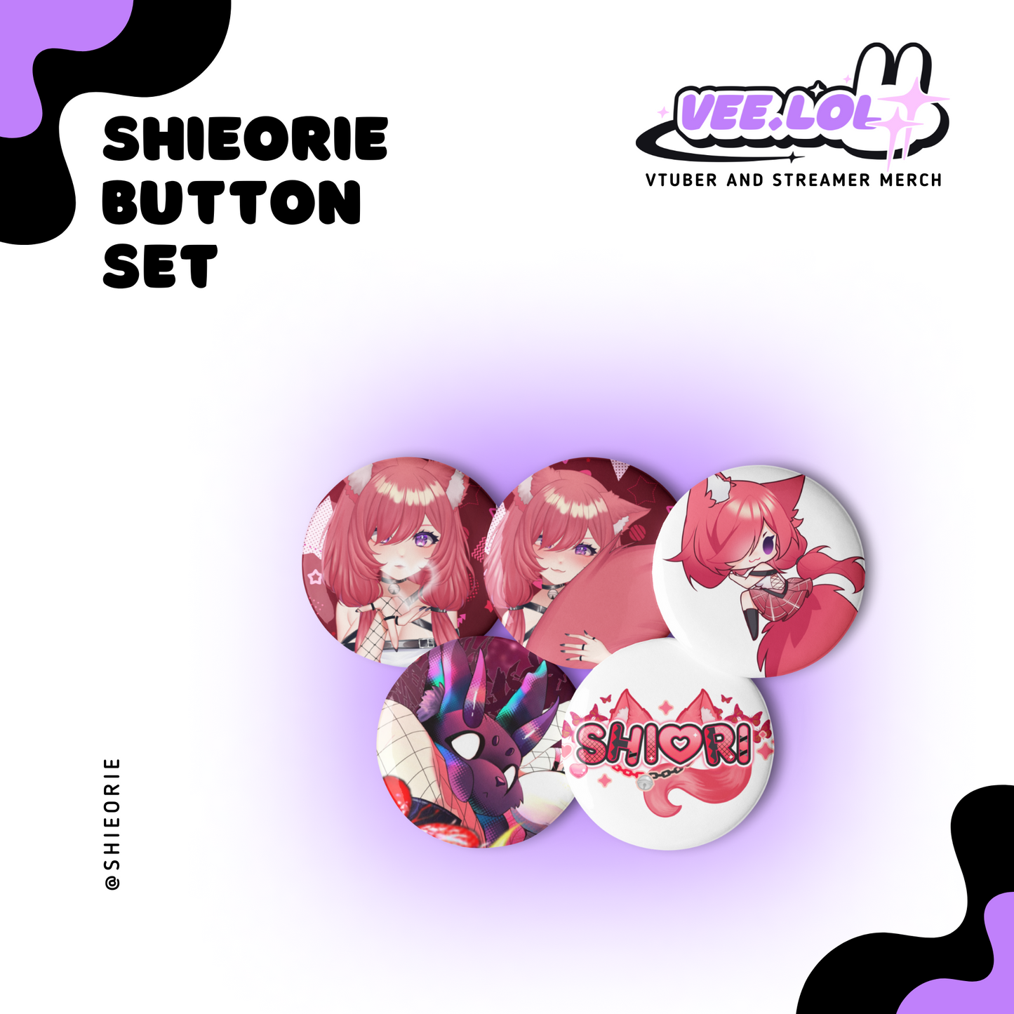 Shieorie Button Set