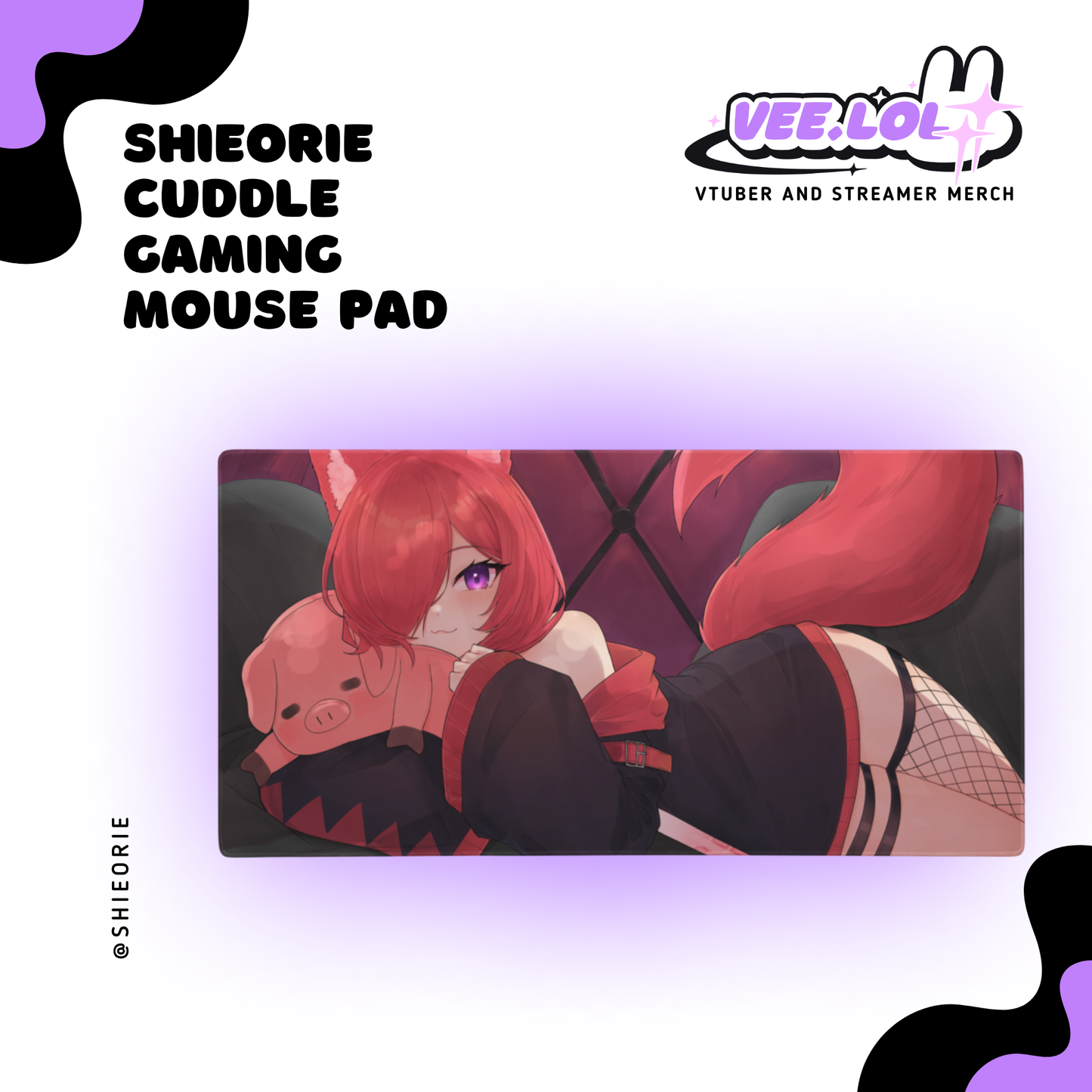 Shieorie Cuddle Gaming Mouse Pad