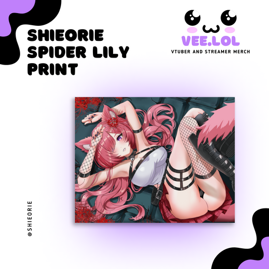 Shieorie Spider Lily Print