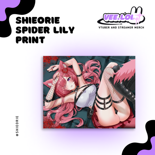 Shieorie Spider Lily Print