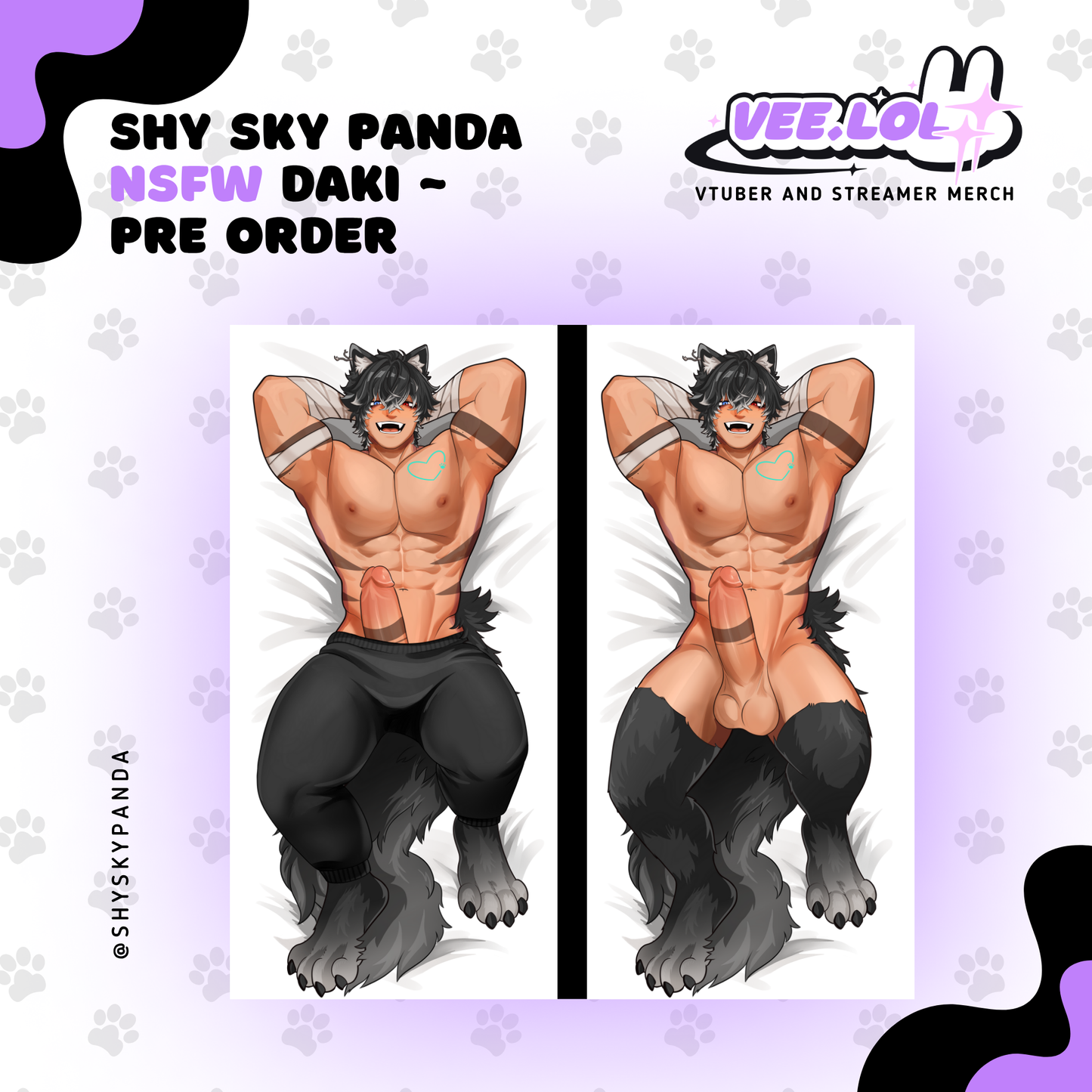 Shy Sky Panda Daki ~ Pre Order