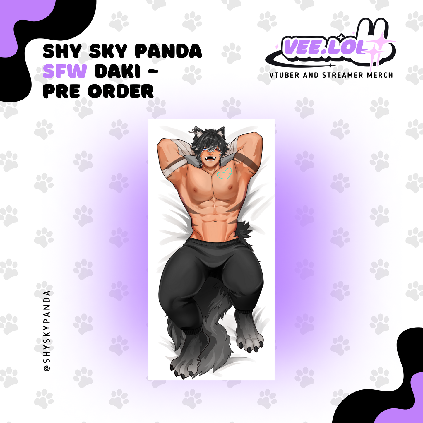 Shy Sky Panda Daki ~ Pre Order