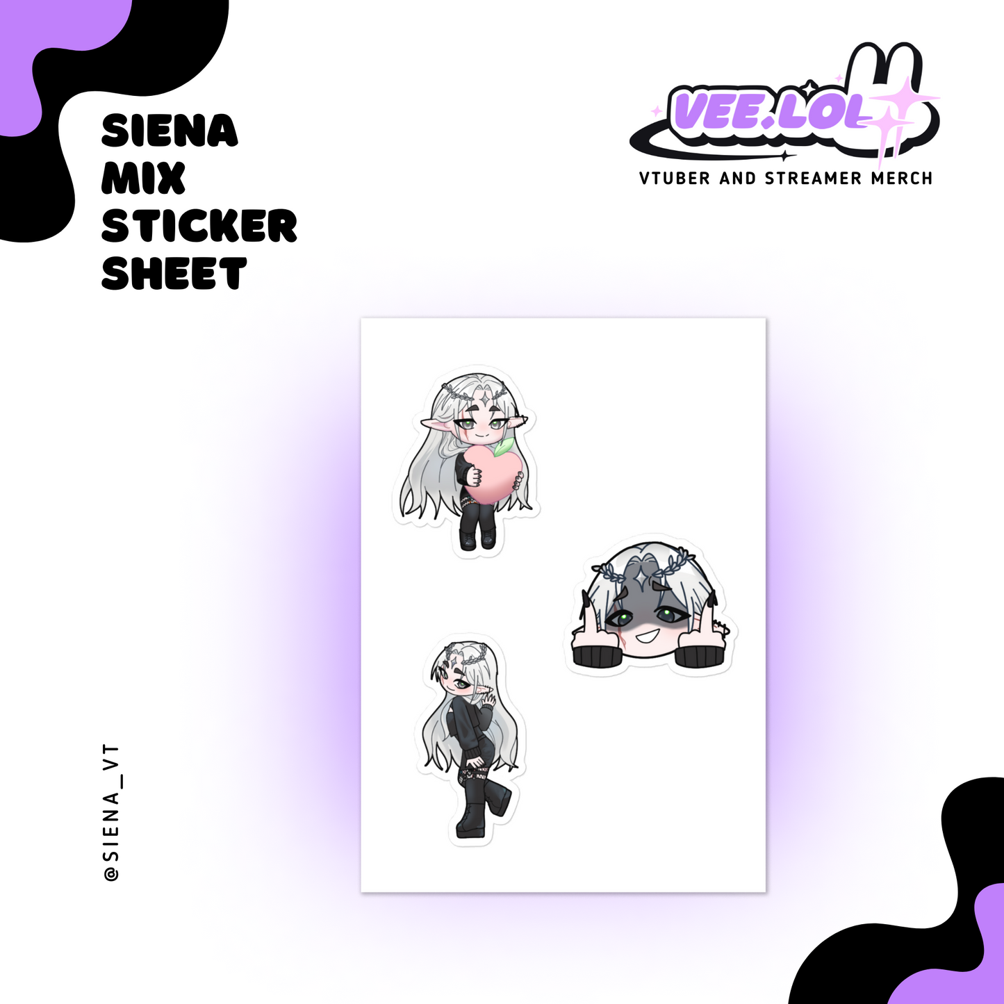 Siena Mix Sticker Sheet