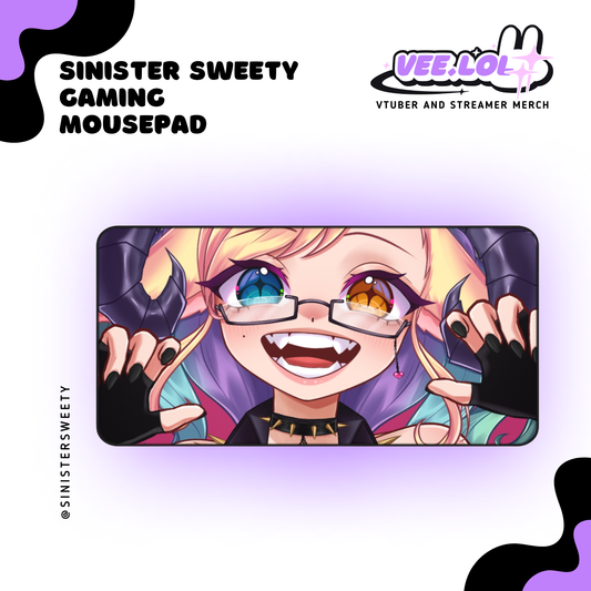Sinister Sweety Gaming Mouse Pad