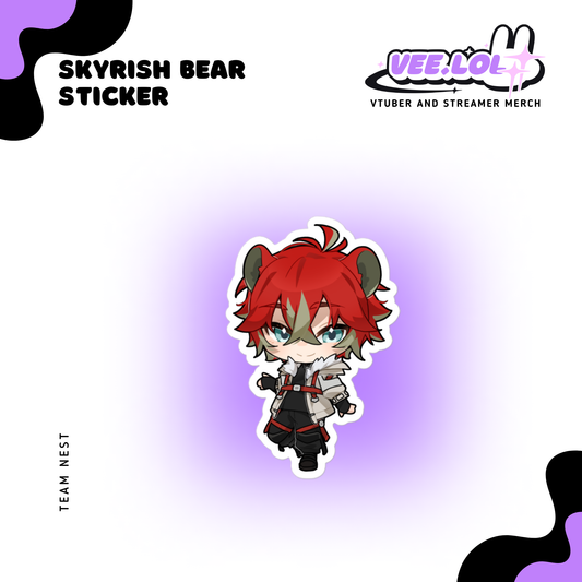 SkyrishBear Chibi Sticker