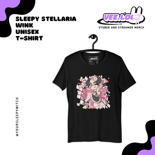 Sleepy Stellaria Wink Unisex T-Shirt