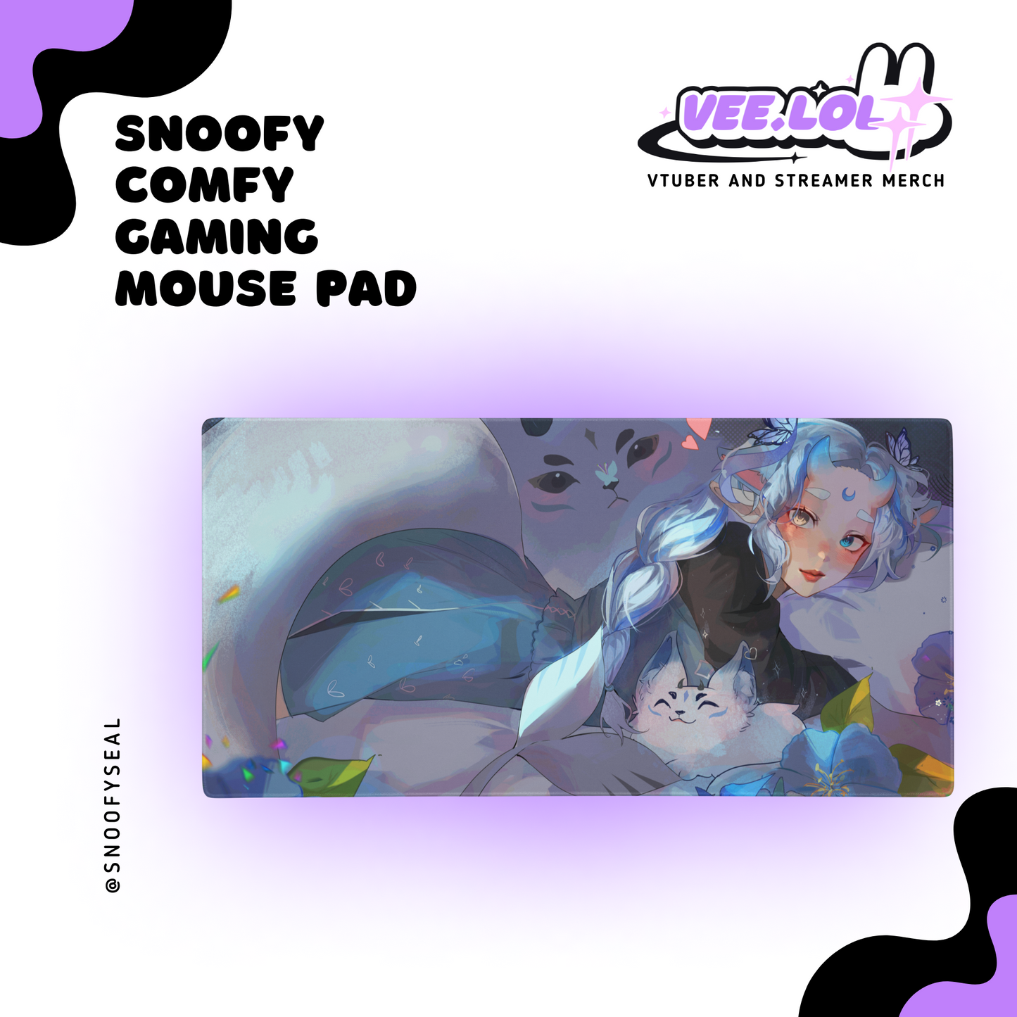 snoofy Comfy Gaming Mouse Pad