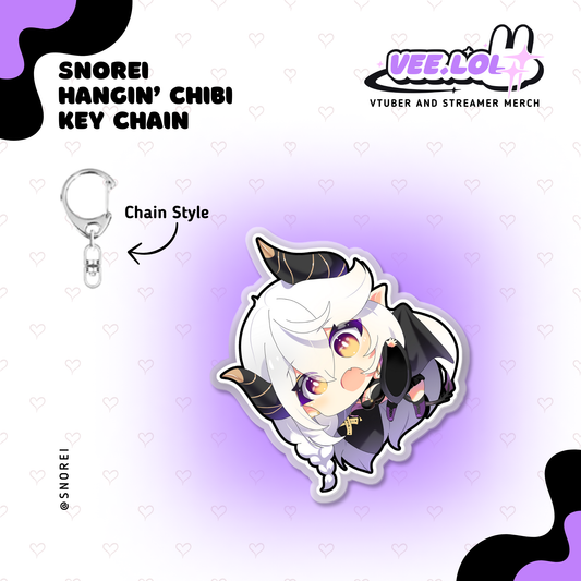 Snorei Hangin’ Chibi Key Chain