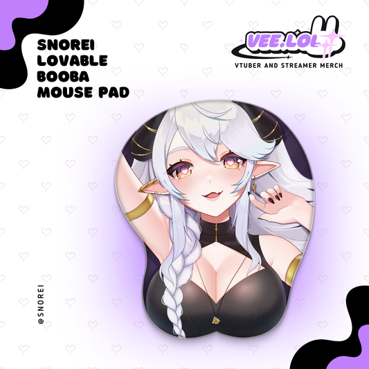 Snorei Lovable Booba Mouse Pad