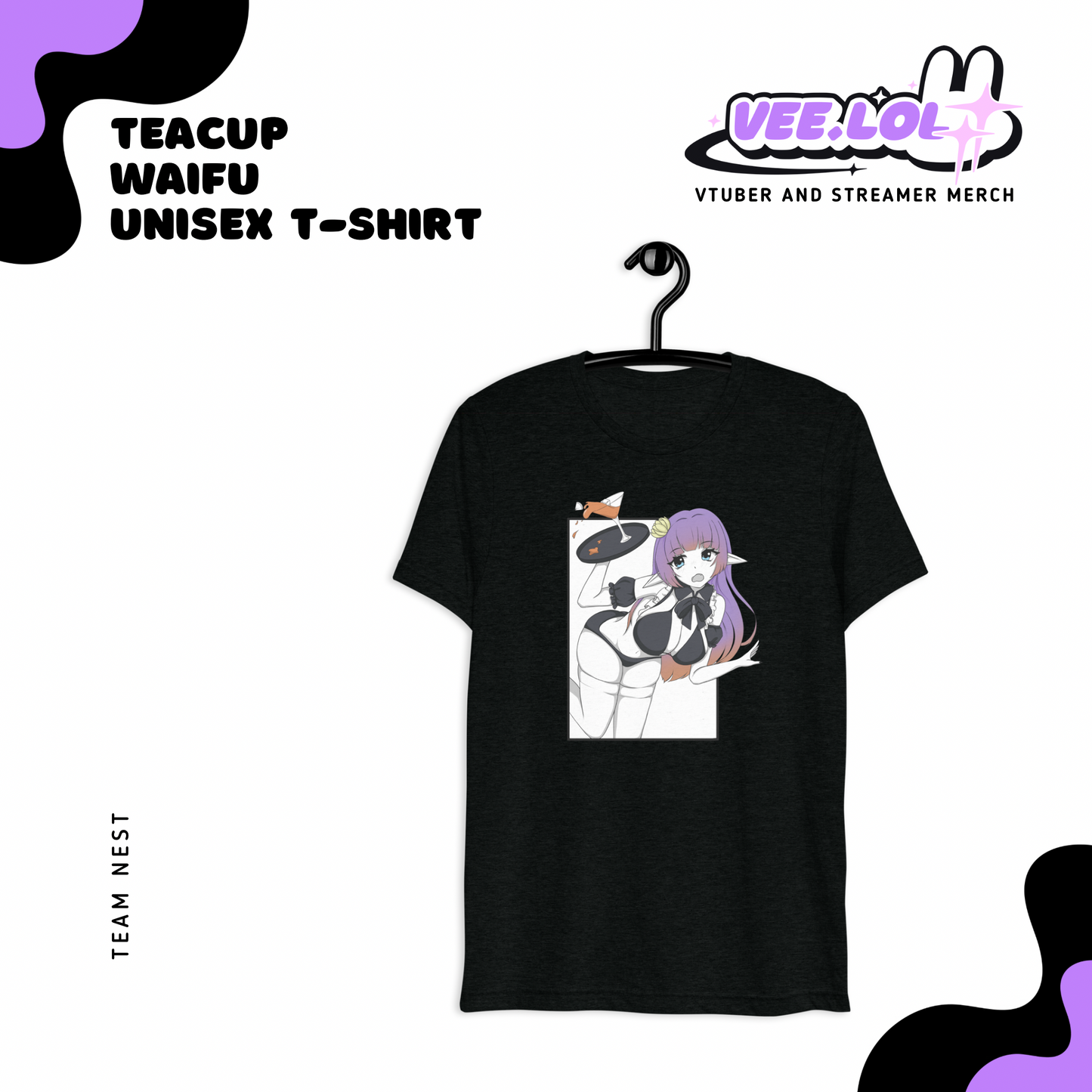 Teacup Waifu Unisex T-Shirt