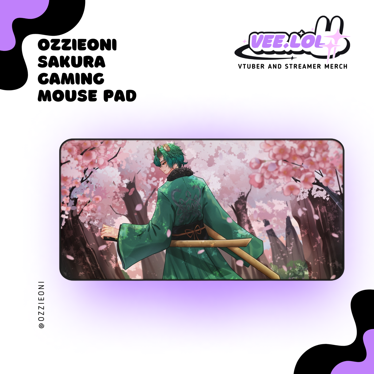 OzzieOni Gaming Mouse Pad