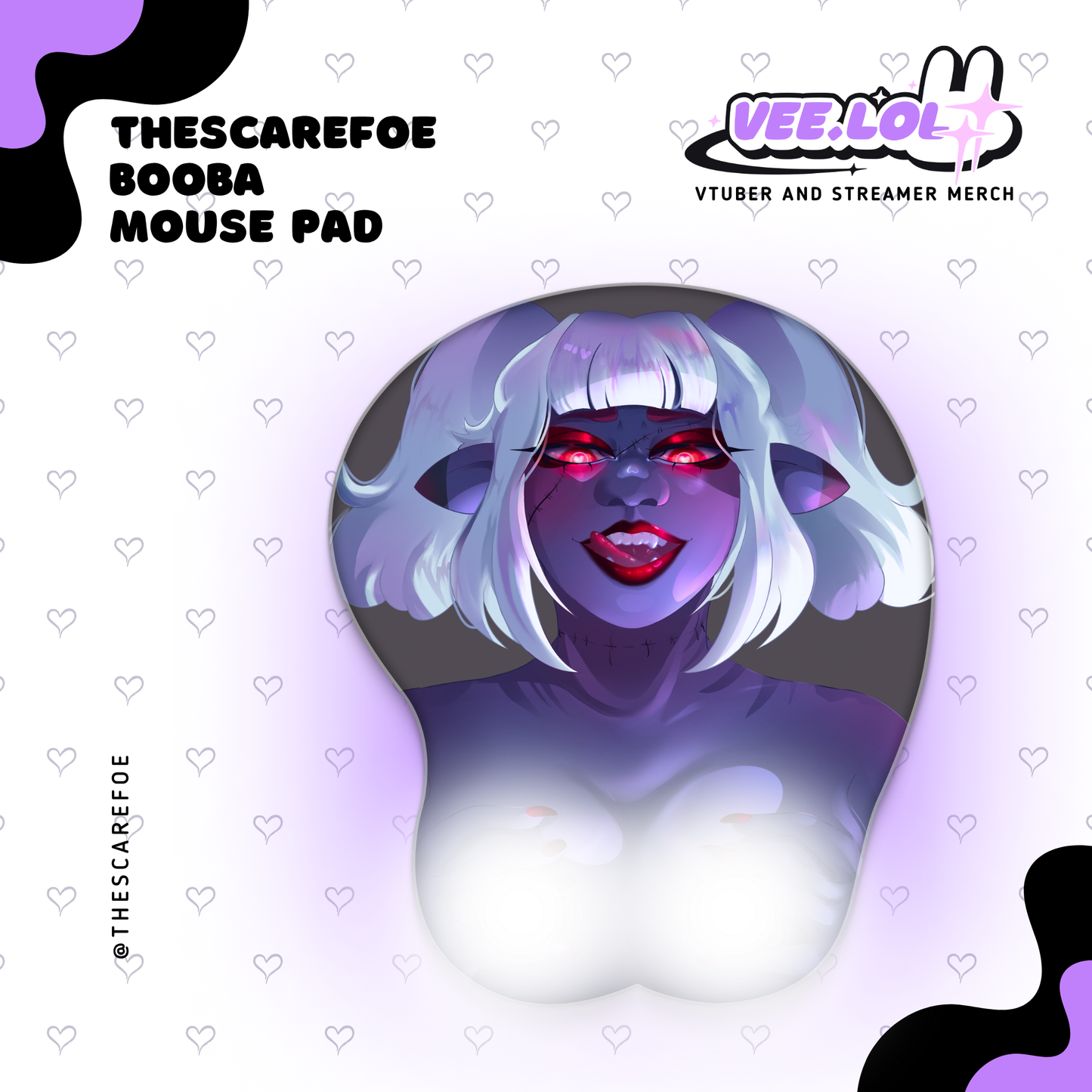 TheScareFoe Booba Mouse Pad