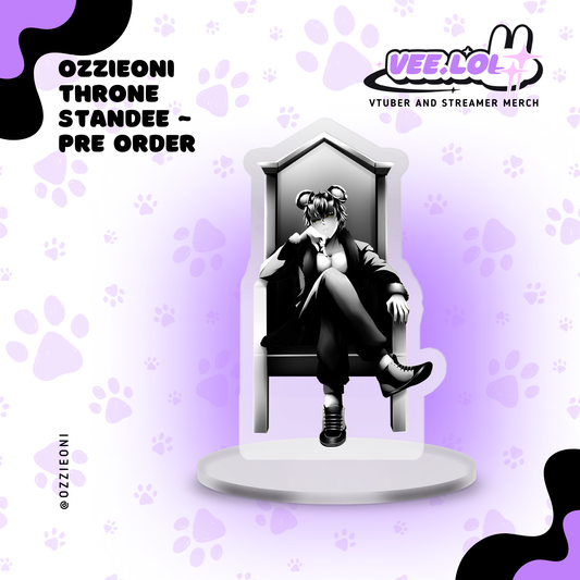 OzzieOni Throne Standee ~ Pre Order