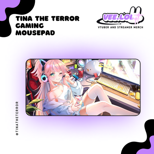 Tina The Terror Gaming Mouse Pad