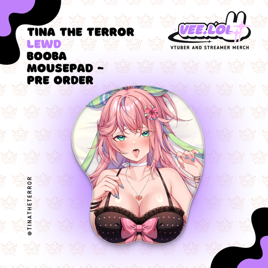 Tina The Terror Lewd Booba Mousepad Pre Order