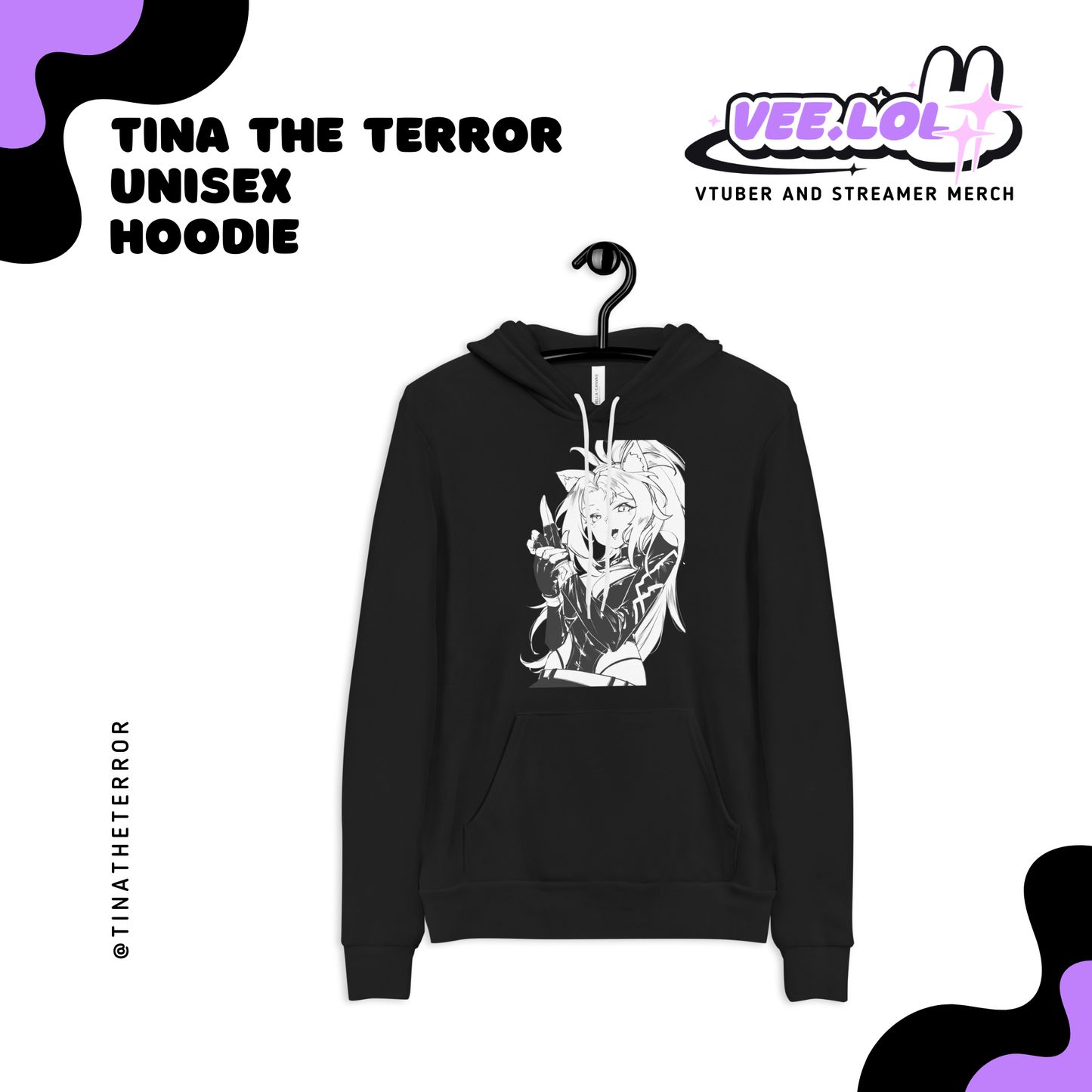Tina The Terror Unisex Hoodie
