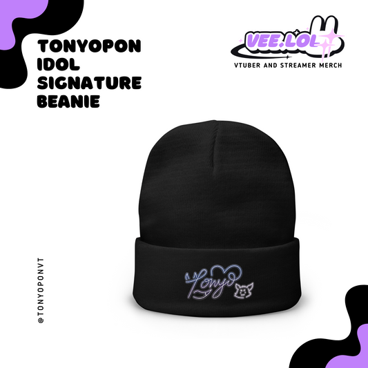 Tonyopon Idol Signature Beanie