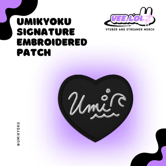 Umi Kyoku Signature Embroidered Patch