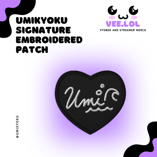 Umi Kyoku Signature Embroidered Patch