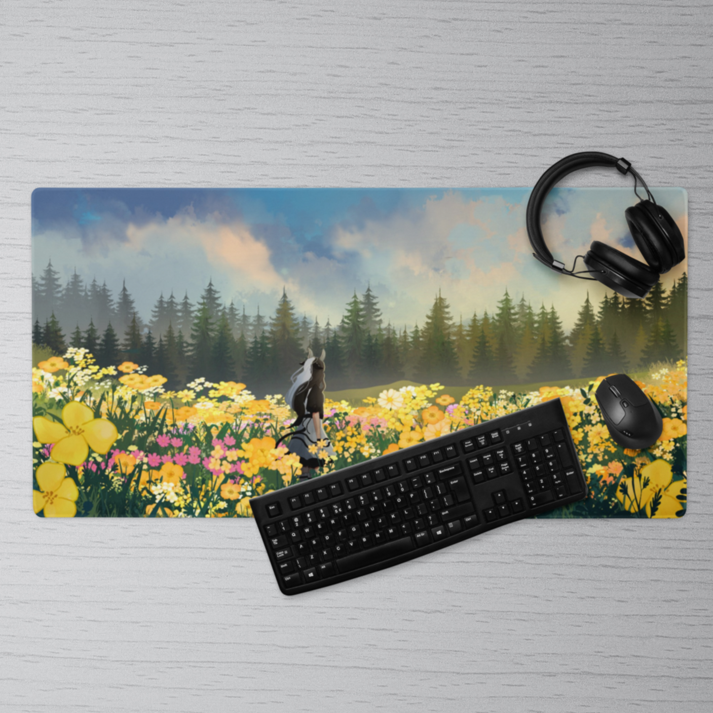 Mookei Meadows Gaming Mouse Pad