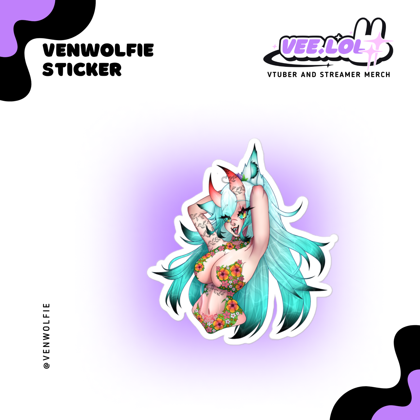 VenWolfie Sticker