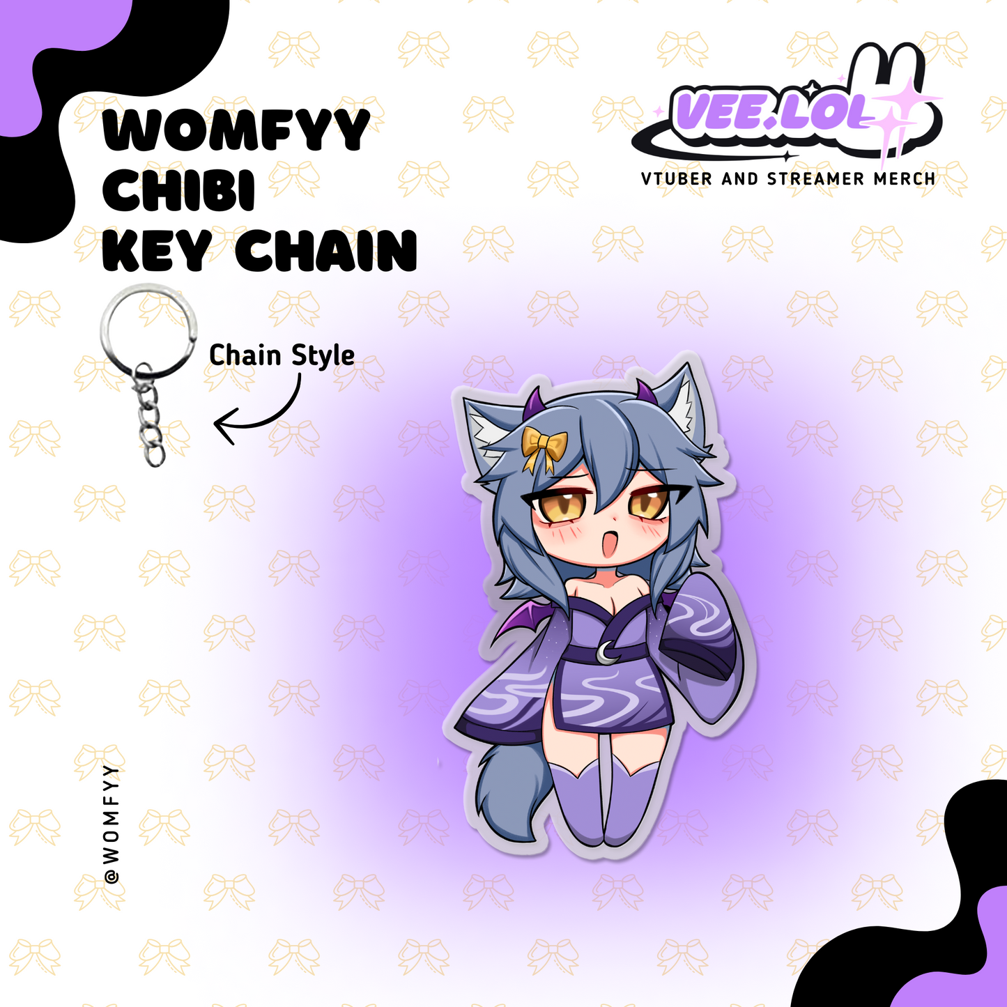 Womfyy Chibi Key Chain