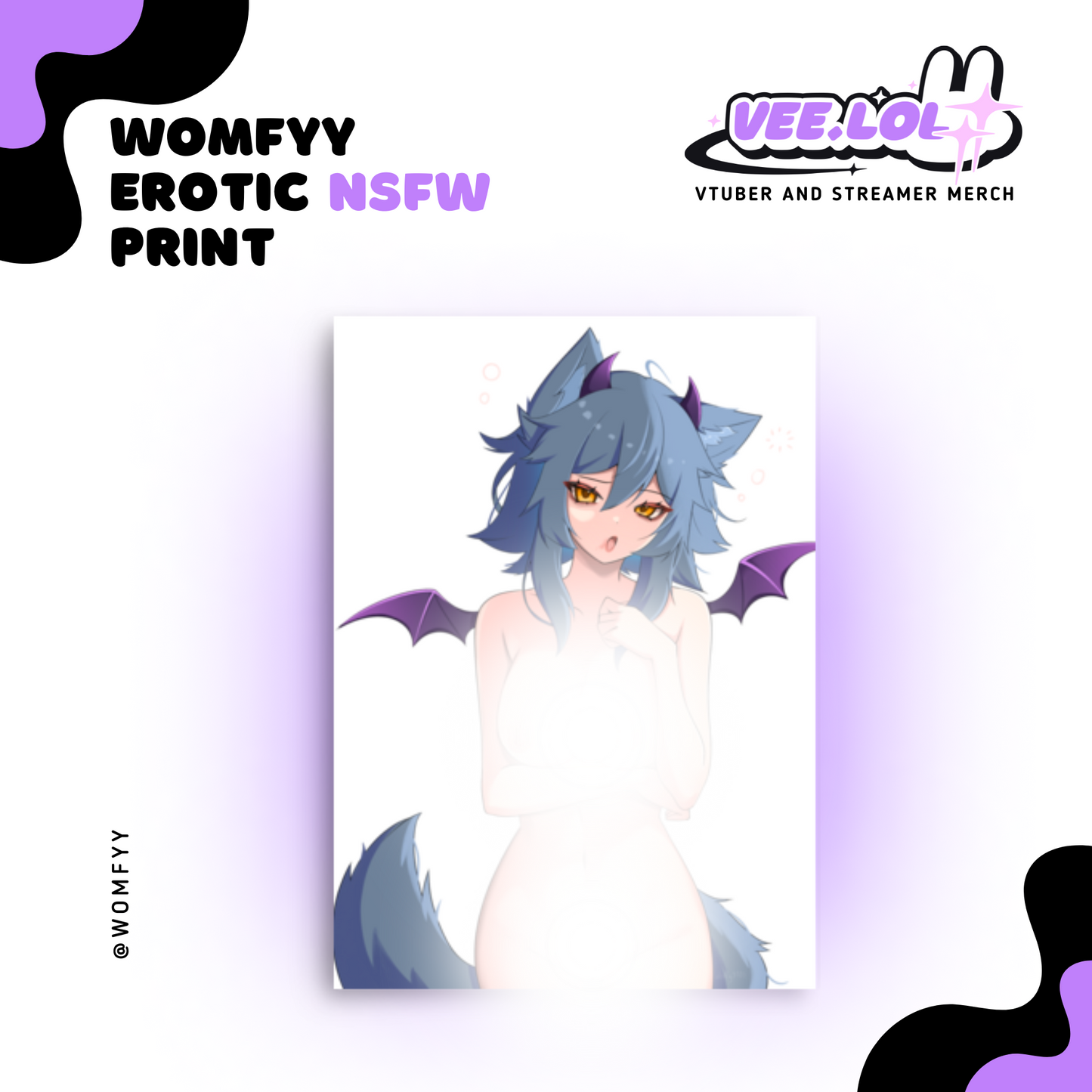 Womfyy Erotic NSFW Print