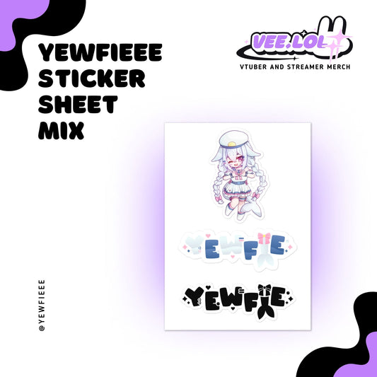 Yewfieee Mix Sticker Sheet