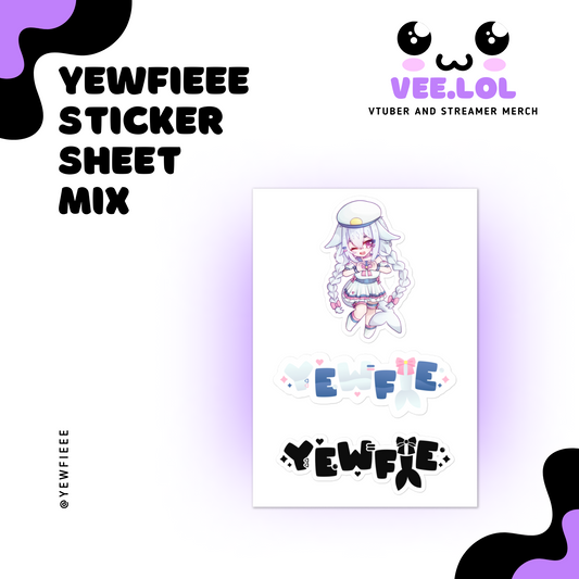 Yewfieee Mix Sticker Sheet