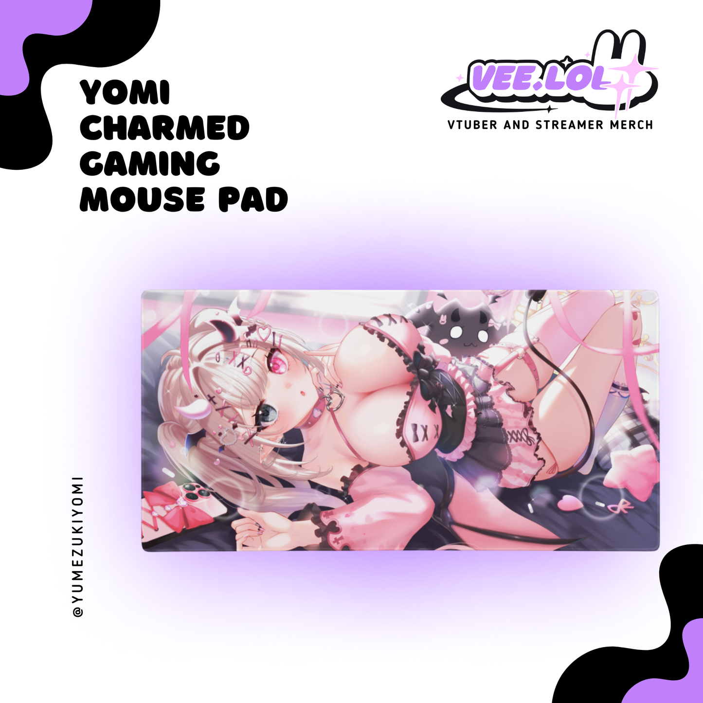 Yomi Charmed Gaming Mouse Pad