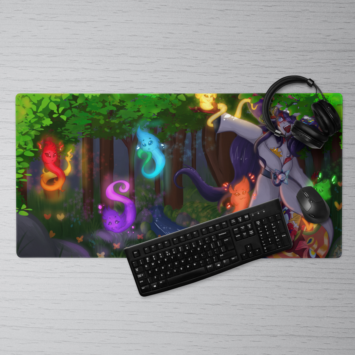 ZarukWindCaller Forest Gaming Mouse Pad