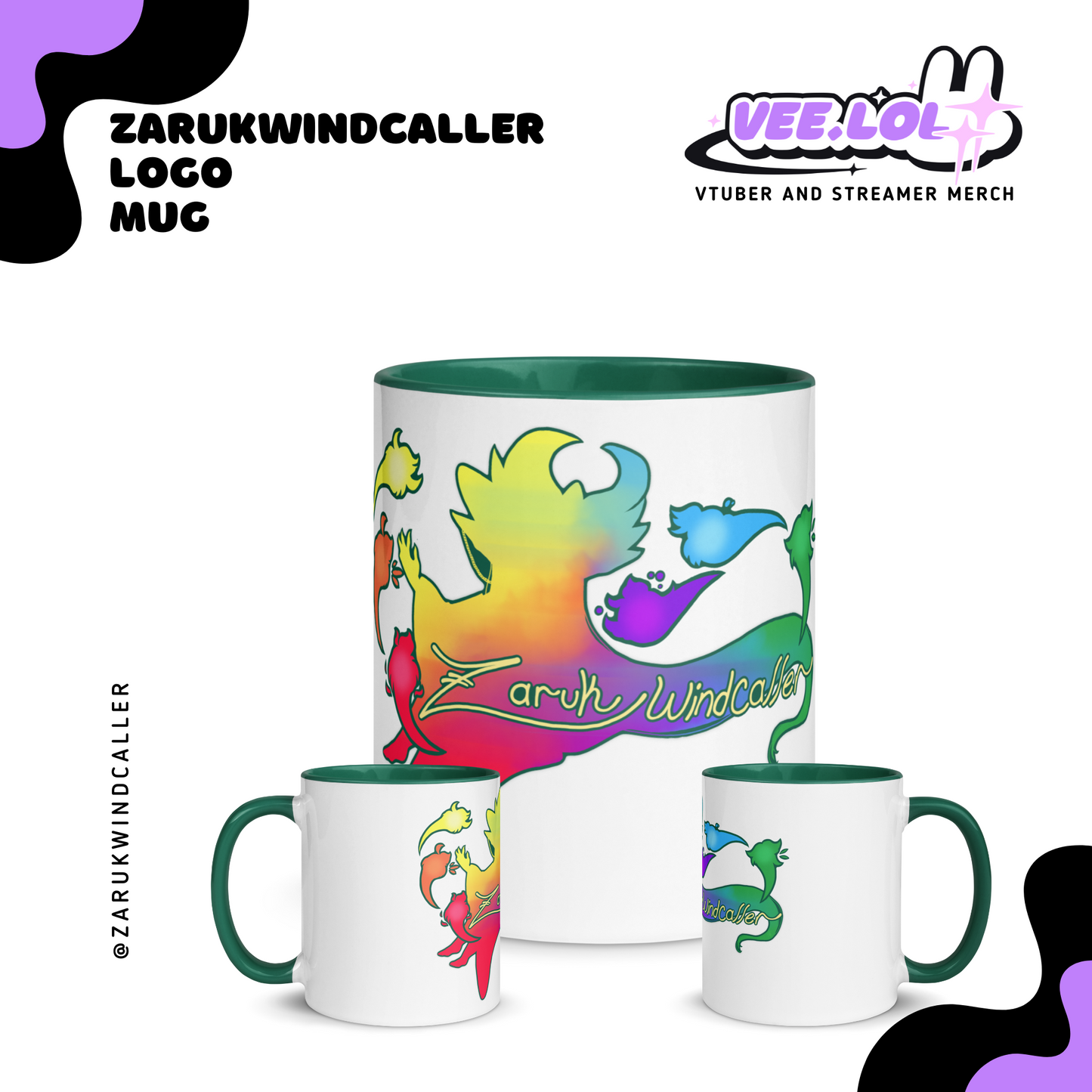 ZarukWindCaller Logo Mug