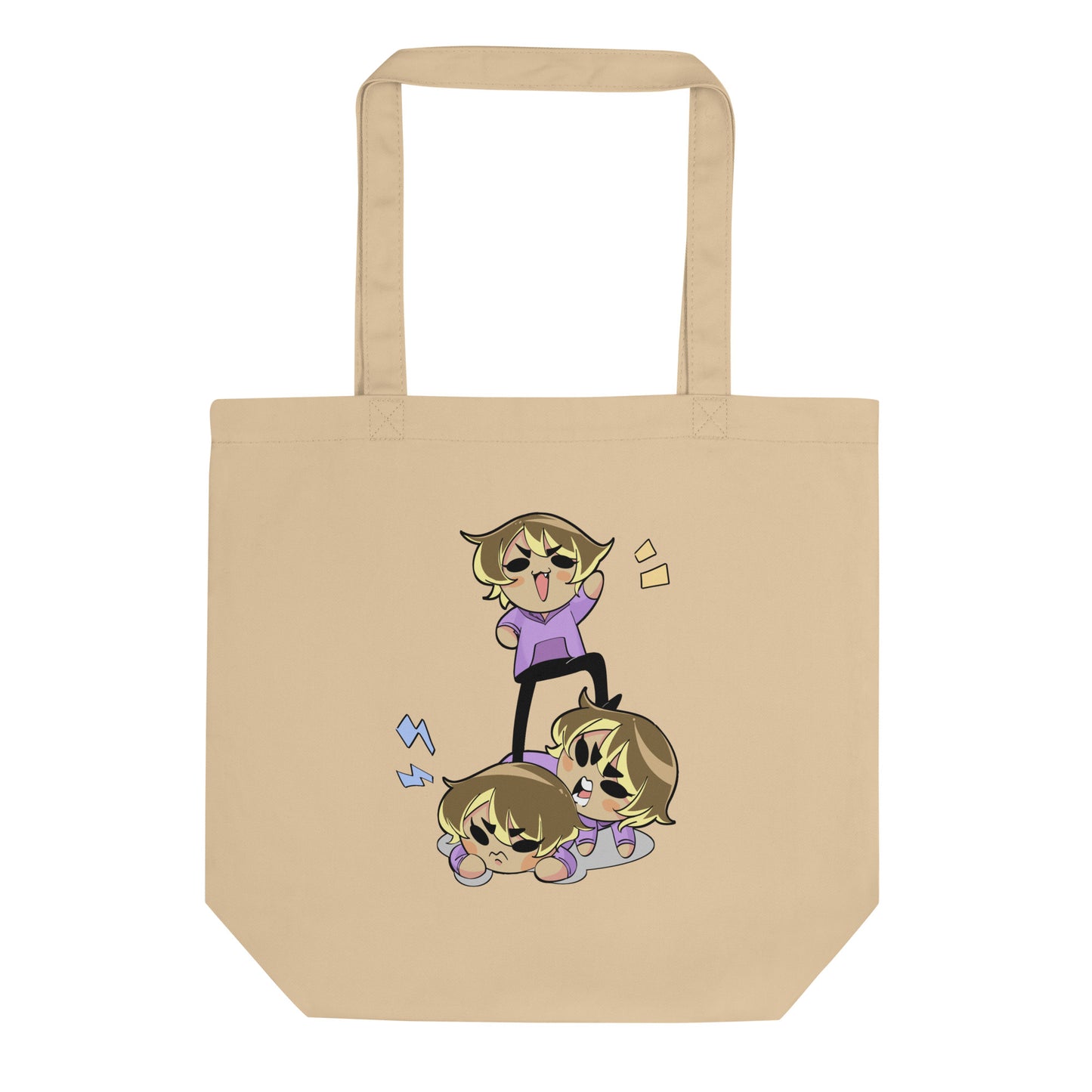 Ros Mo Chibi Pile Tote Bag