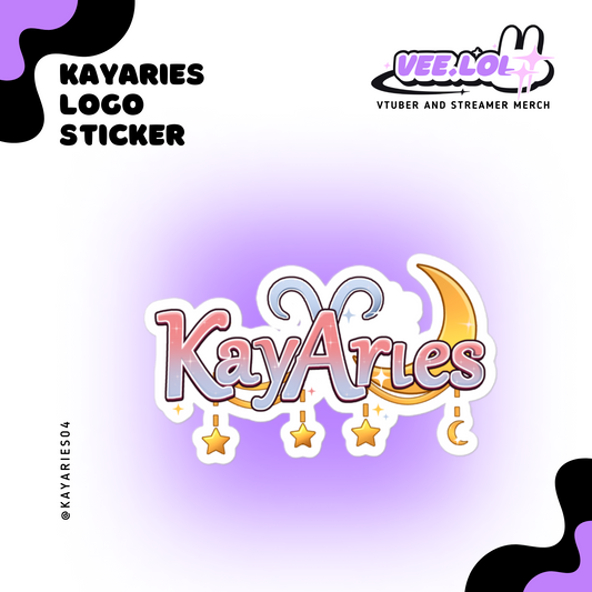 KayAries Logo Sticker