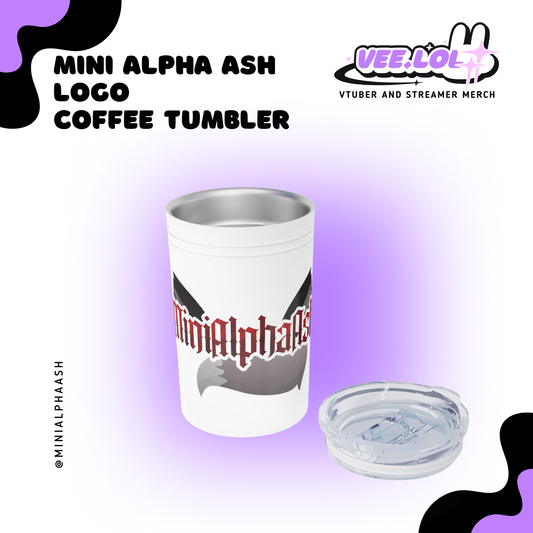 MiniAlphaAsh Logo Coffee Tumbler