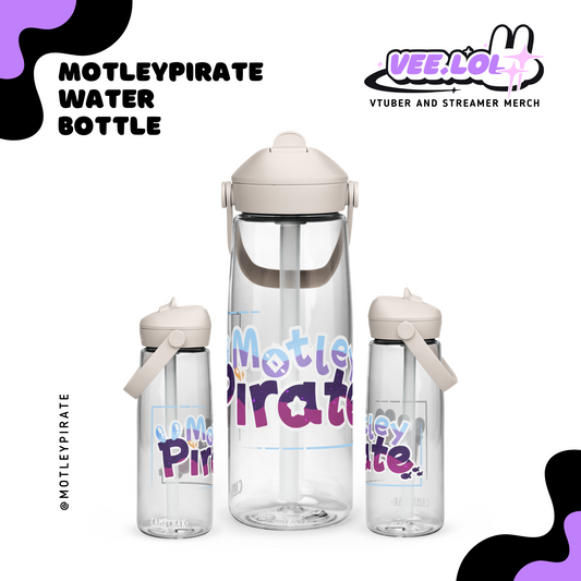 Motley Pirate Water Bottle