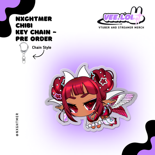 Nxghtmer Chibi  Key Chain ~  Pre Order