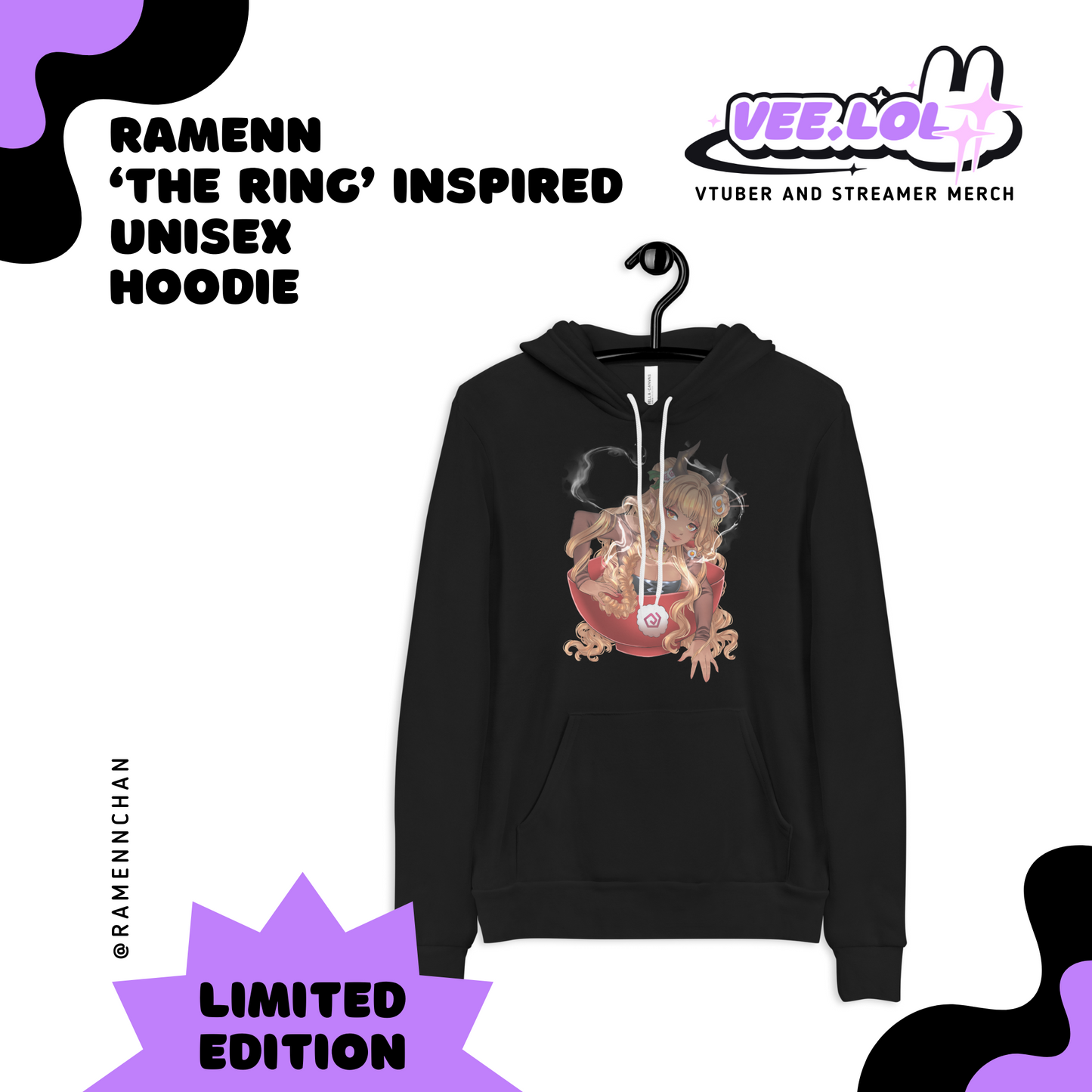 Ramenn Chan Limited Edition Unisex Hoodie