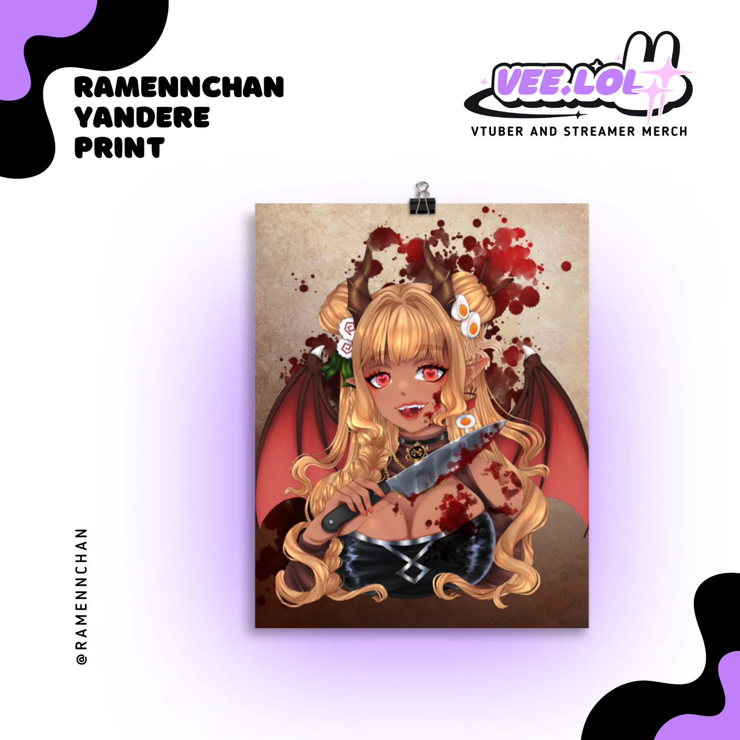 Ramenn Chan Print