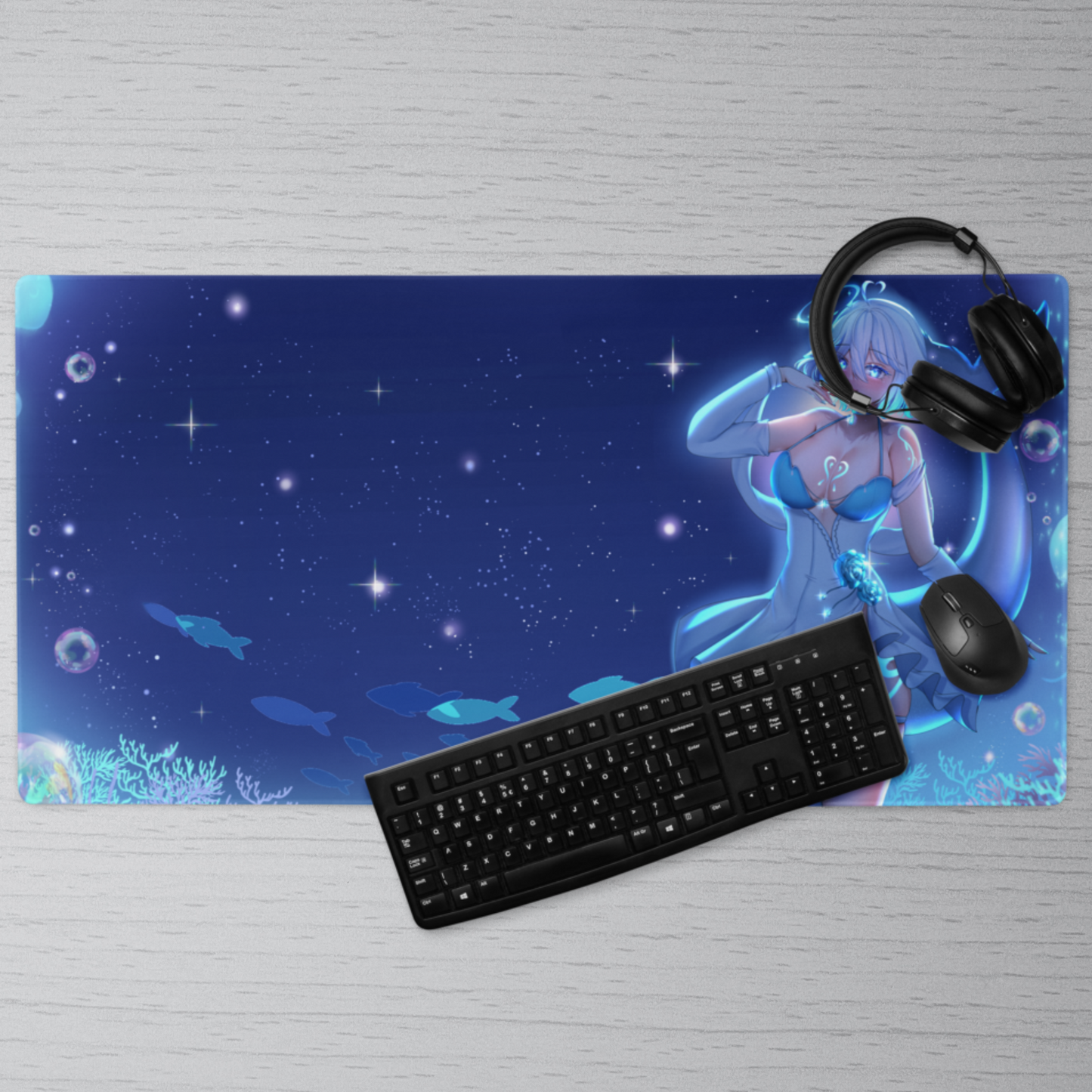 Jenni Evening Water Gaming Mouse Pad