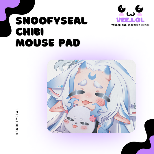 snoofyseal Chibi  Mouse Pad