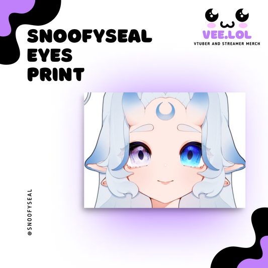 snoofyseal Eyes Print