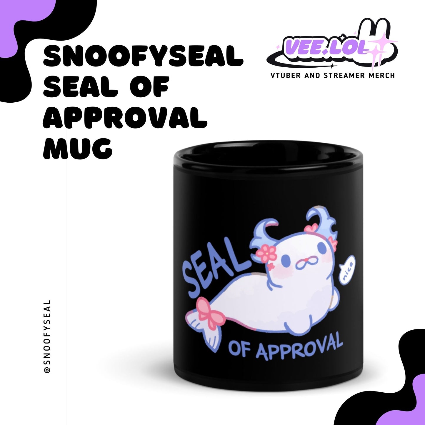 snoofyseal Seal Of Approval Mug