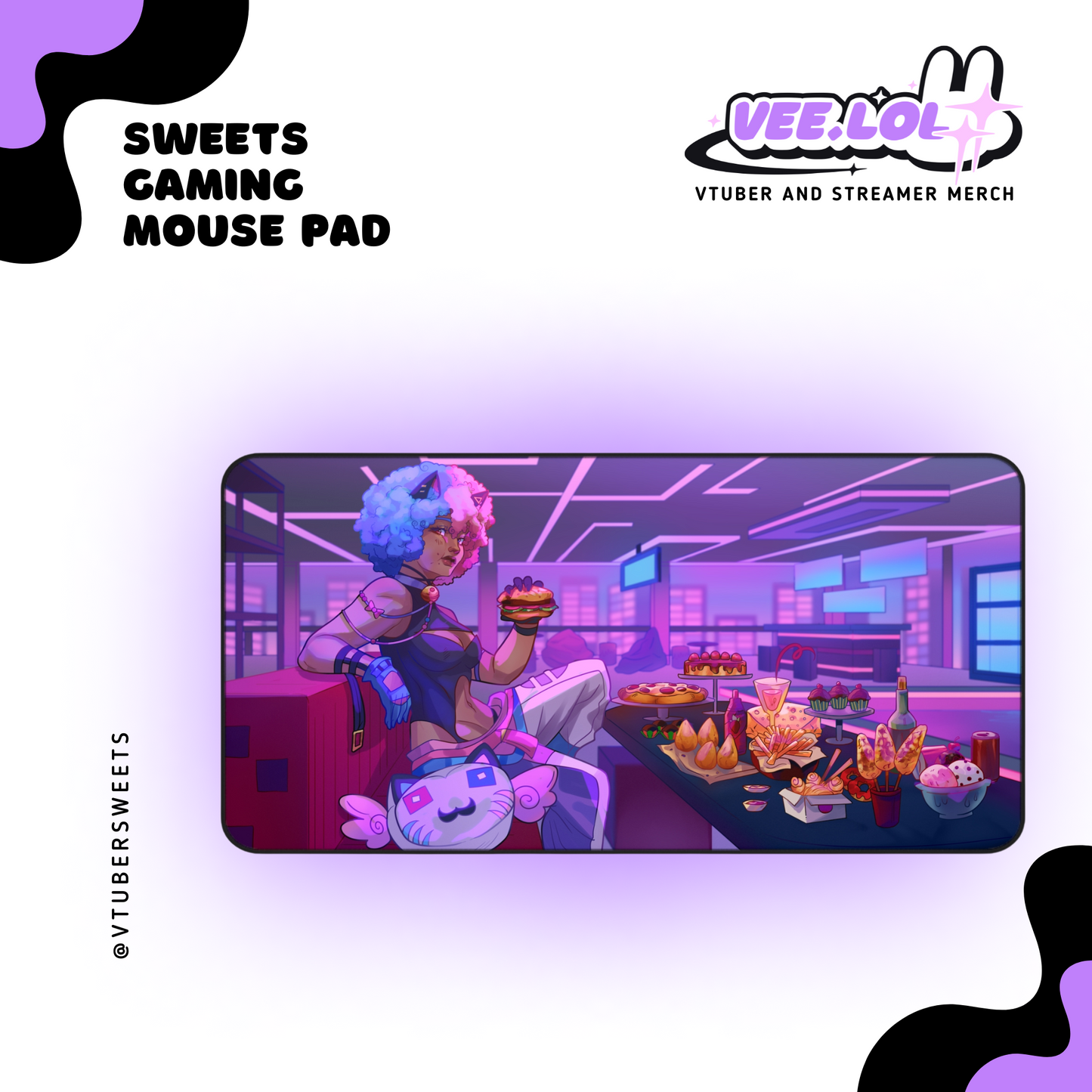 Sweets Gaming Mouse Pad