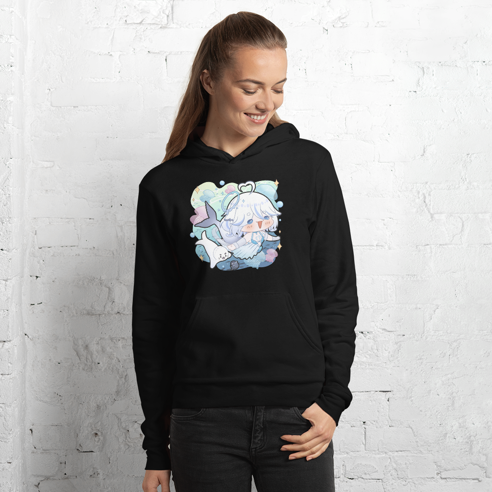 Jenni Chibi Swimming Logo Unisex Hoodie