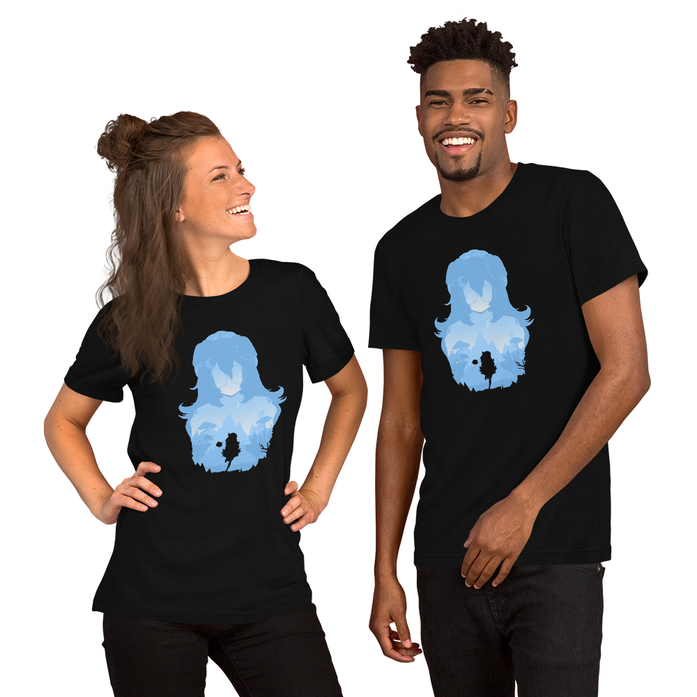 Myakon Blue Silhouette Unisex T-Shirt