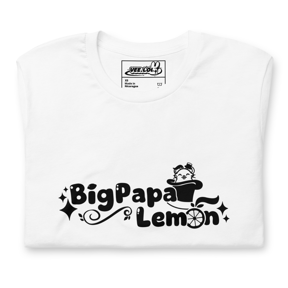 BigPapaLemon Logo Unisex T-Shirt